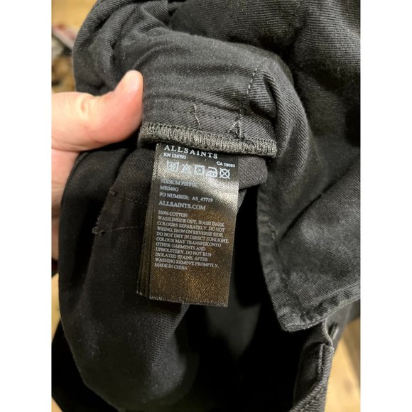 All Saints Pistol Fit Button Fly‎ Men's Jeans - Size 32x31 - Picture 8 of 8